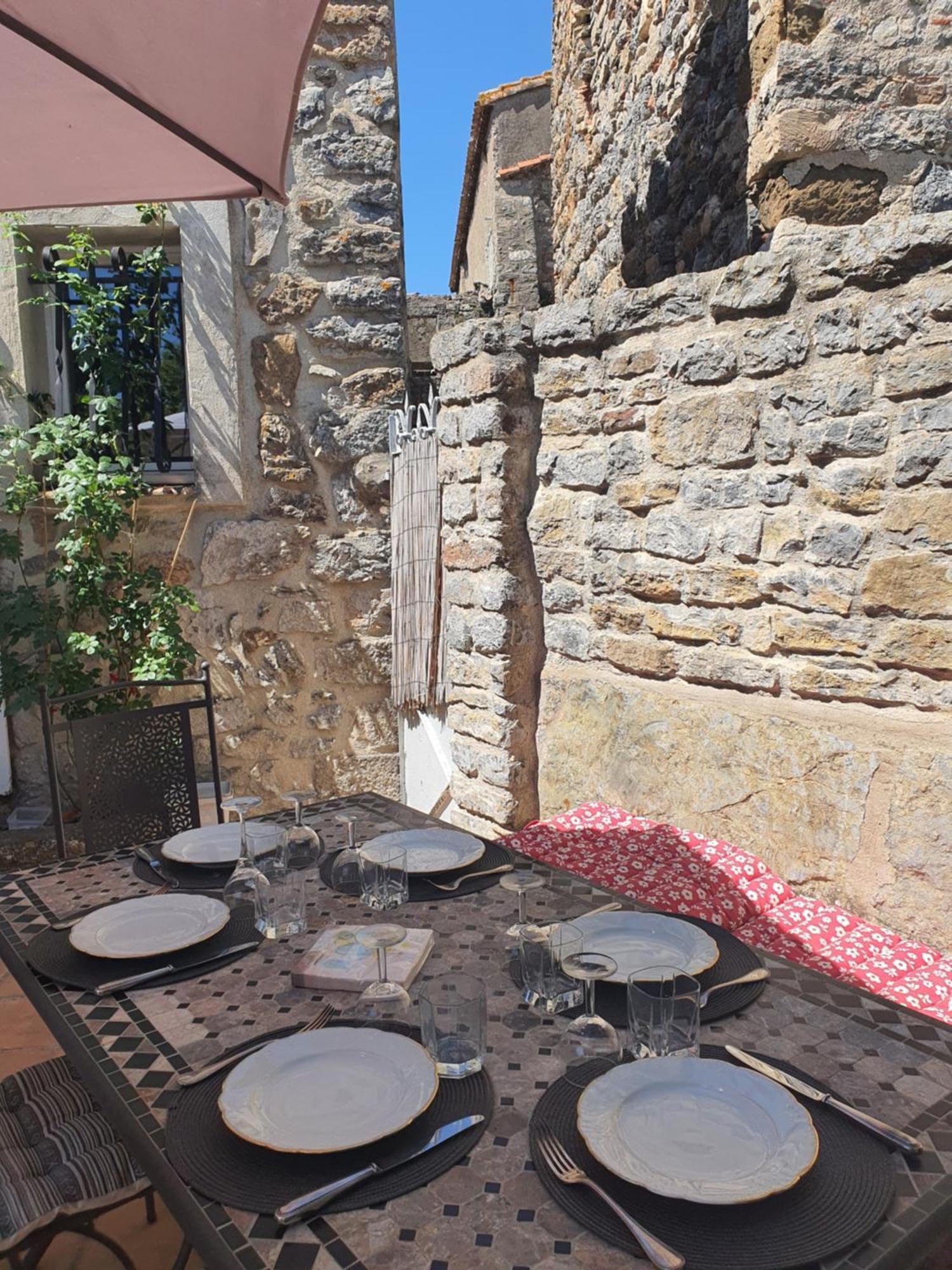La Barbacane De Cascastel-Des-Corbieres ภายนอก รูปภาพ